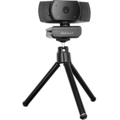 Picture of Macally Peripherals MZOOMCAM Webcam with Microphone Tripod Mac PC USB Video Camera with Tripod