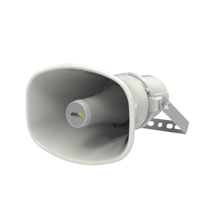 01796-001 Outdoor Network Horn Speaker with Built-In Amplifier, Voip Support, Digital Input to Output & Poe -  Axis Communication