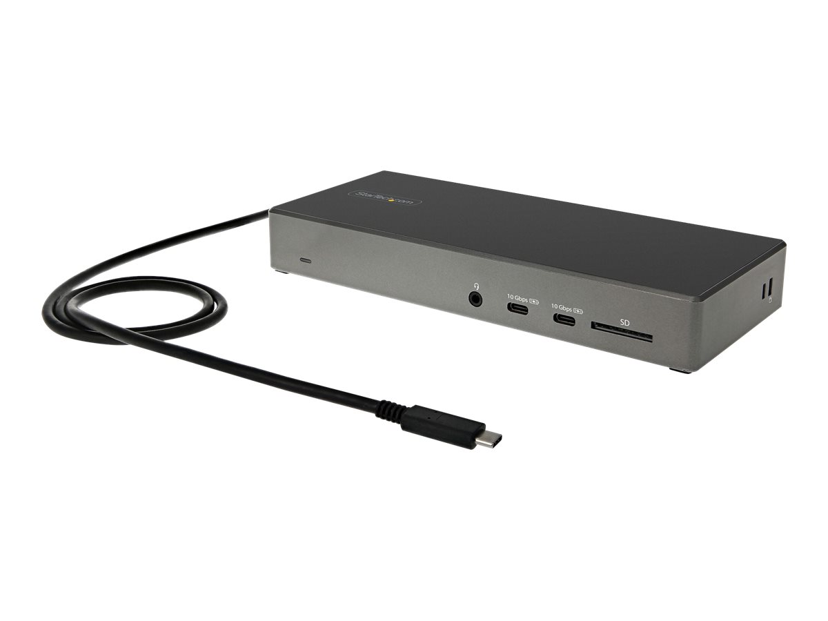 2XDP, HDMI 100W PD & USB 10 Gbps Monitor Docking Station