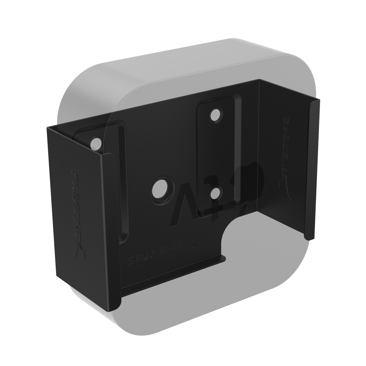 Picture of Sabrent BK-ATV4 Wall Mount for Apple TV & Monitor&#44; Black