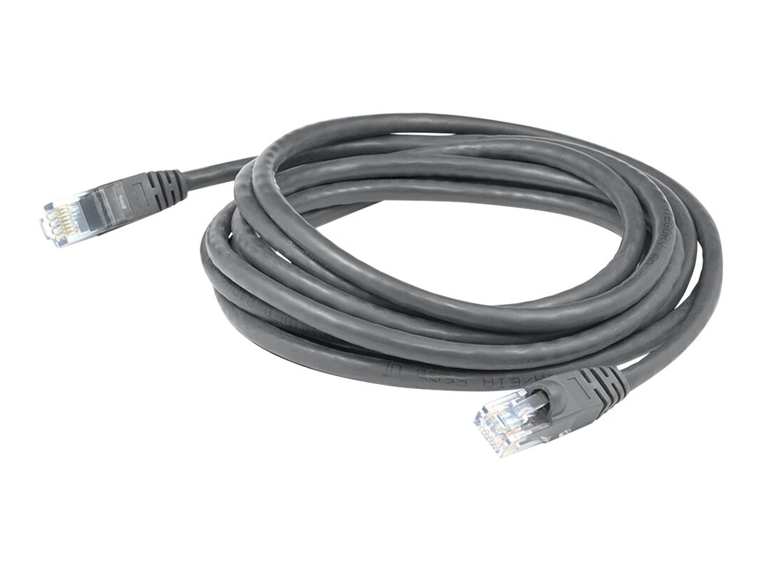 71.7 in. Cat6a U-UTP Networking Cable, Gray