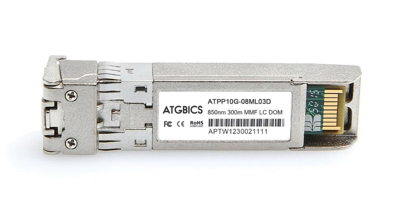 10G SFP Plus LC SR 300m MMF TAA Transceiver