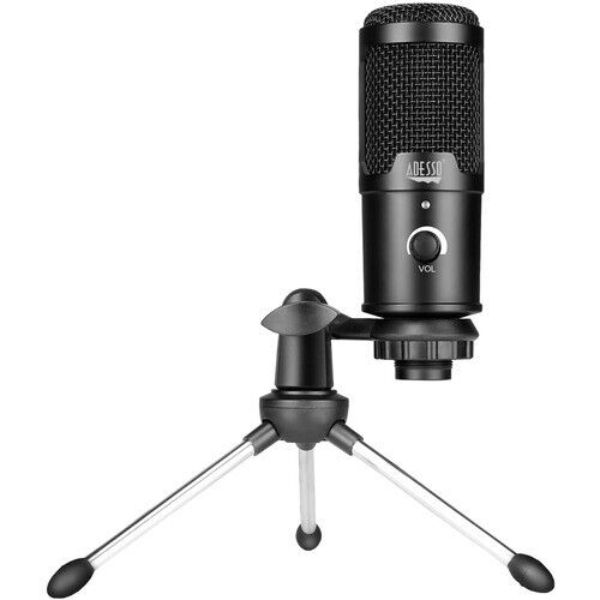Picture of Adesso XTREAM M4 Xtream M4 Wired Condenser Microphone&#44; Black