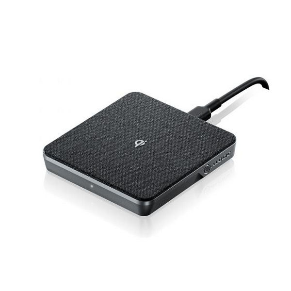 Picture of Alogic ULQC10W-SGR 10W Ultra Wireless Charging Pad&#44; Space Grey