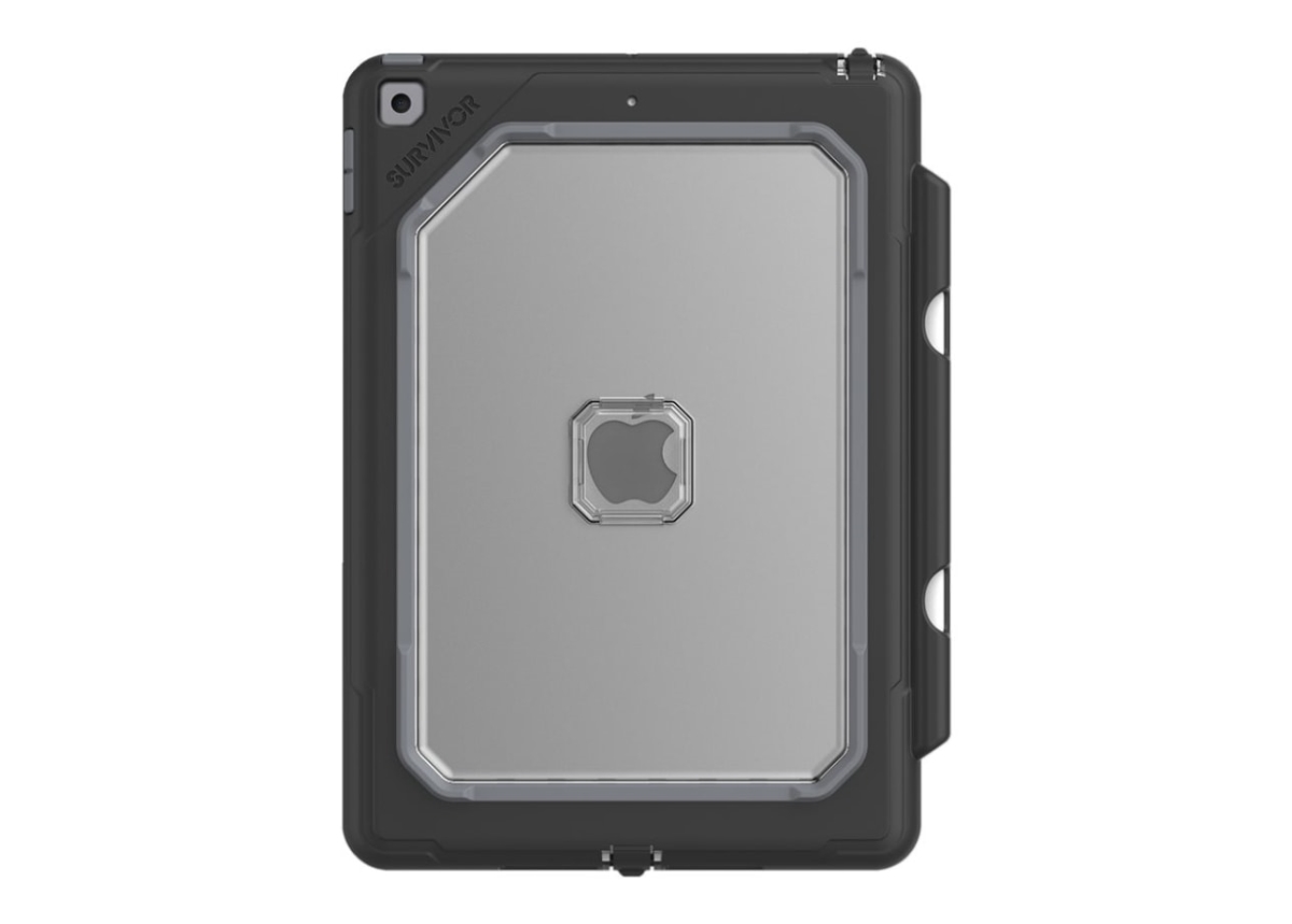 Picture of Griffin GIPD-025-BLK-B 10.2 in. Survivor Endurance Carrying Case for Apple&#44; Logitech iPad 8th Generation&#44; iPad 7th Generation Tablet&#44; Black