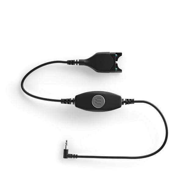 1000771 3.5 mm Sennheiser CMB01 Control Adapter Cable Hook Switch & Jack