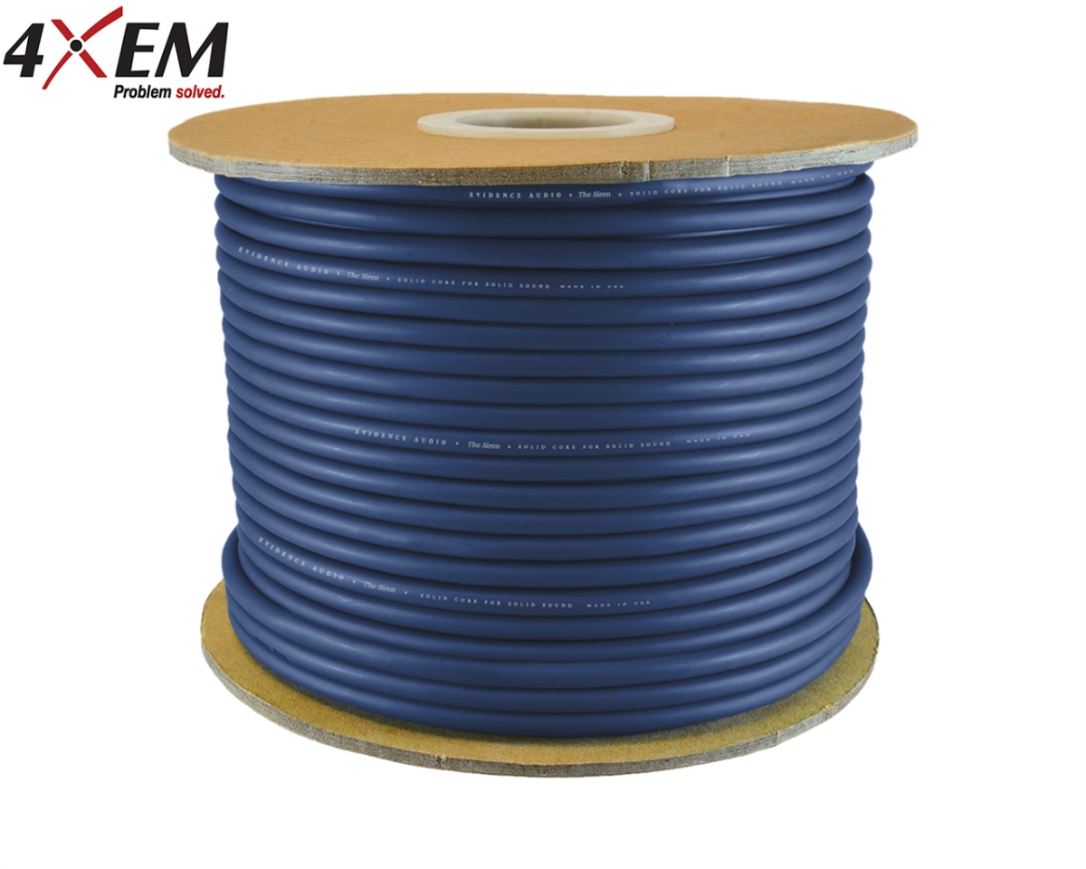 Picture of 4xem 4XCAT6A1000BL 1000 ft. 23Awg UTP 0.58 mm Cat6 UTP Copper Clad Aluminum Bulk Cable&#44; Blue - 1000 Per Pack - Set of 8