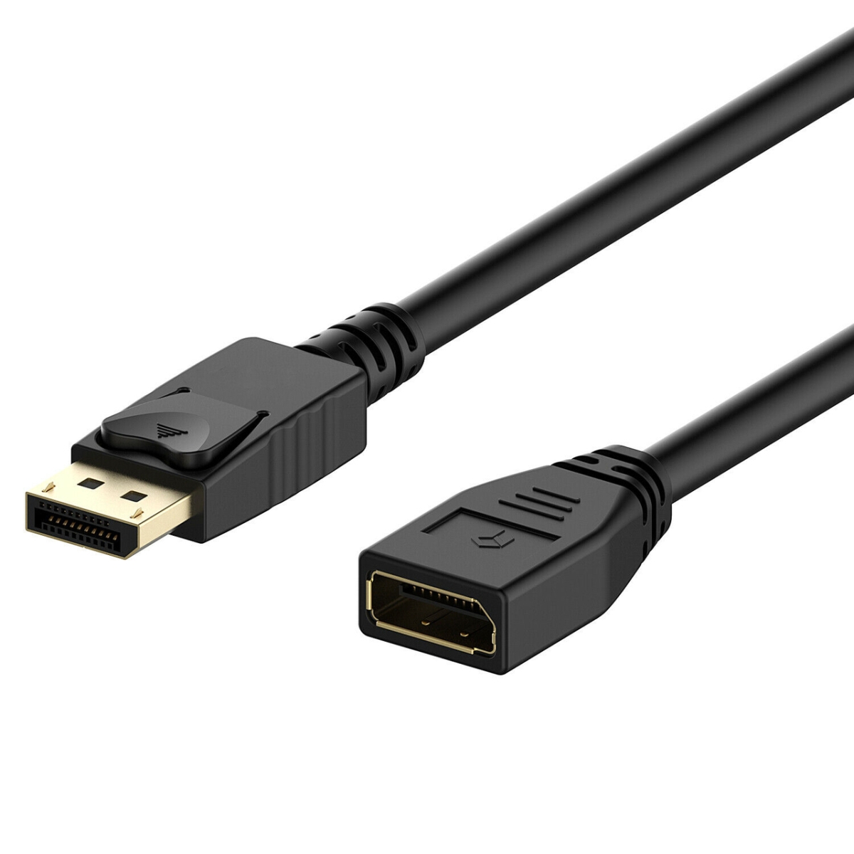 Picture of 4xem 4XDPEXT6 6 ft. 32Awg Display Port Male & Female 1.1 10.80Gbps Audio & Video Extension Cable&#44; Black
