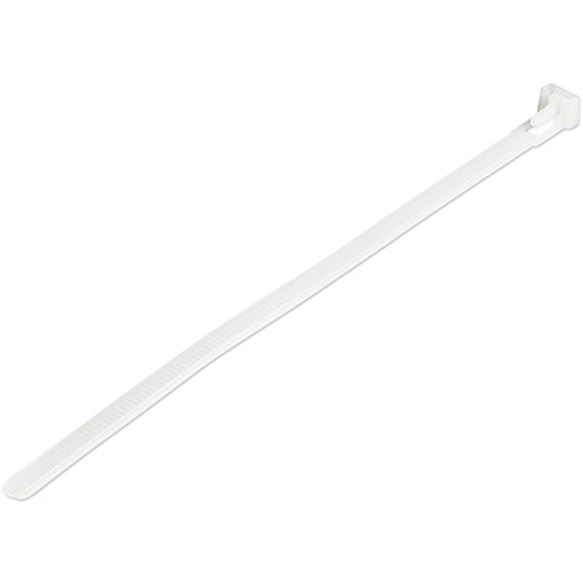 Picture of 4xem 4X6ZIPTIE1000W 6 in. Reusable White Nylon Zip Wraps Ul Taa Cable Ties&#44; Medium - Pack of 1000