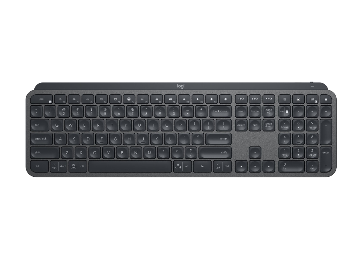 Picture of Logitech 920-010116 Wireless Illuminated Keyboard for Business&#44; Graphite