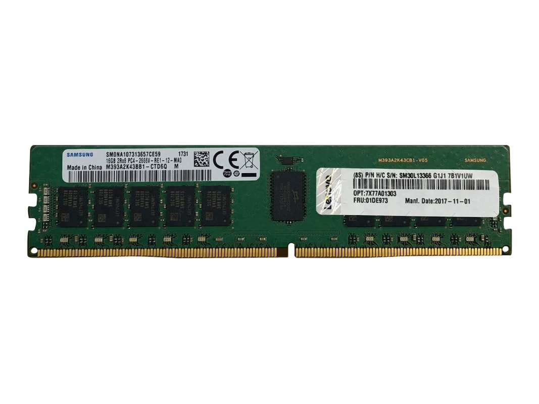 Picture of Lenovo DCG Server Options 4X77A08634 MHZ 2RX8 1.2V RDIMM Memory