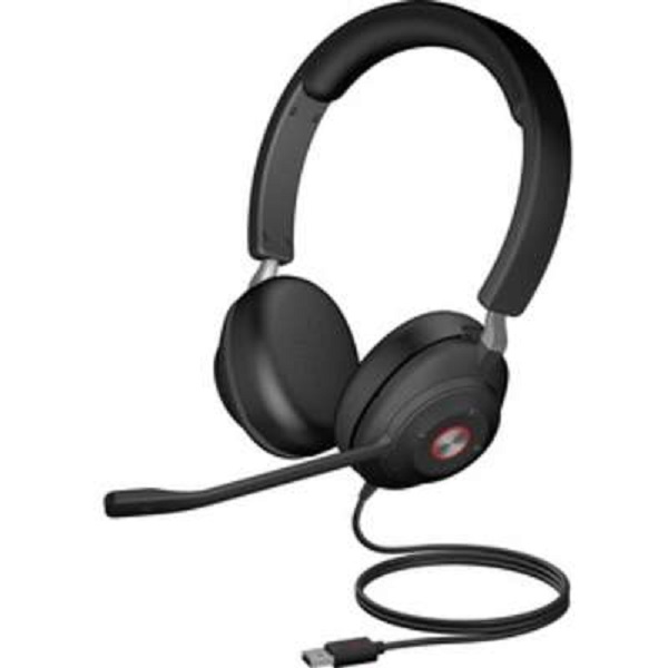 7 ft. Mute & Busy Light Noise Cancel Headphone, Black
