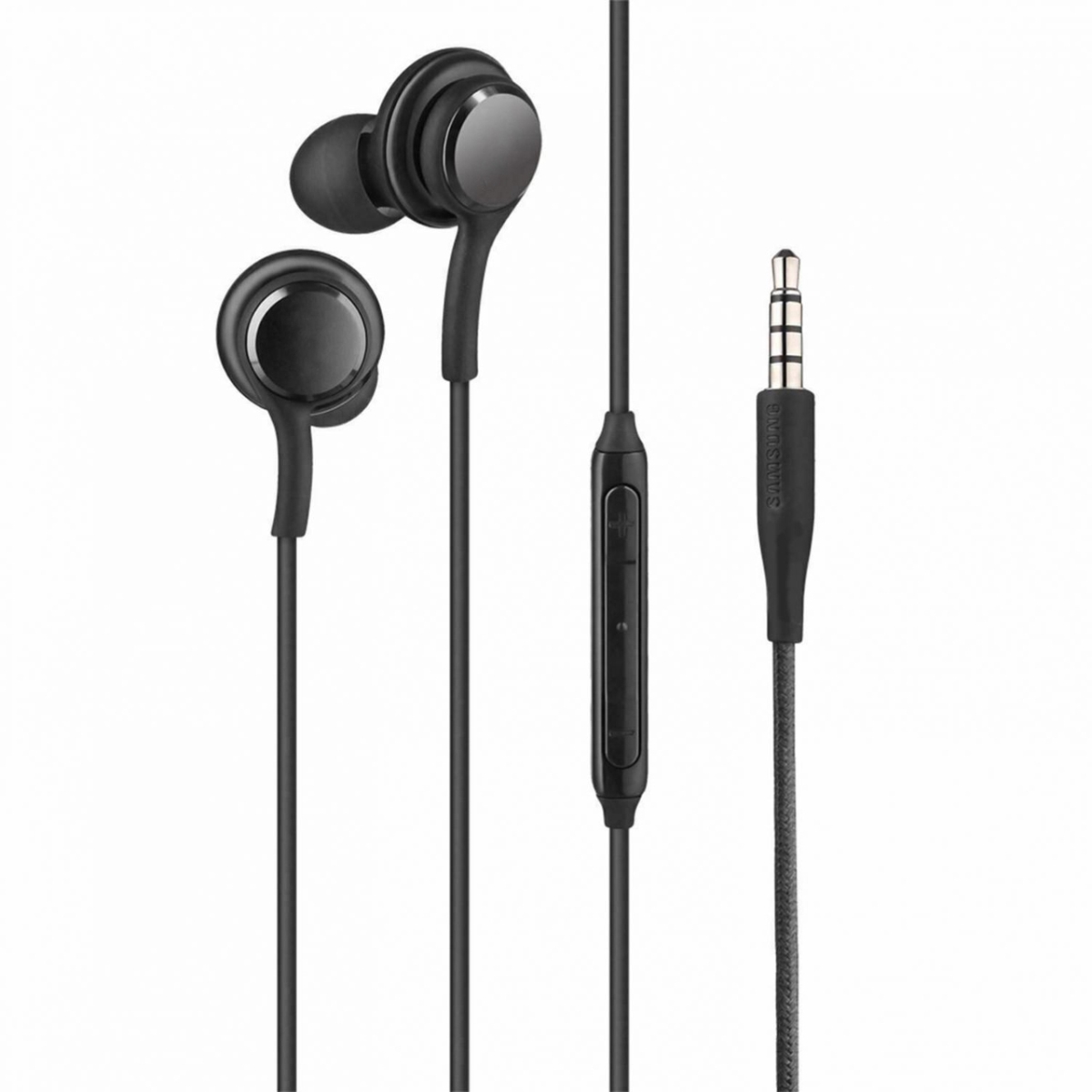 Picture of 4xem 4XSAMEARAKGB 3.5 mm Headphone with Volume Controller&#44; Black