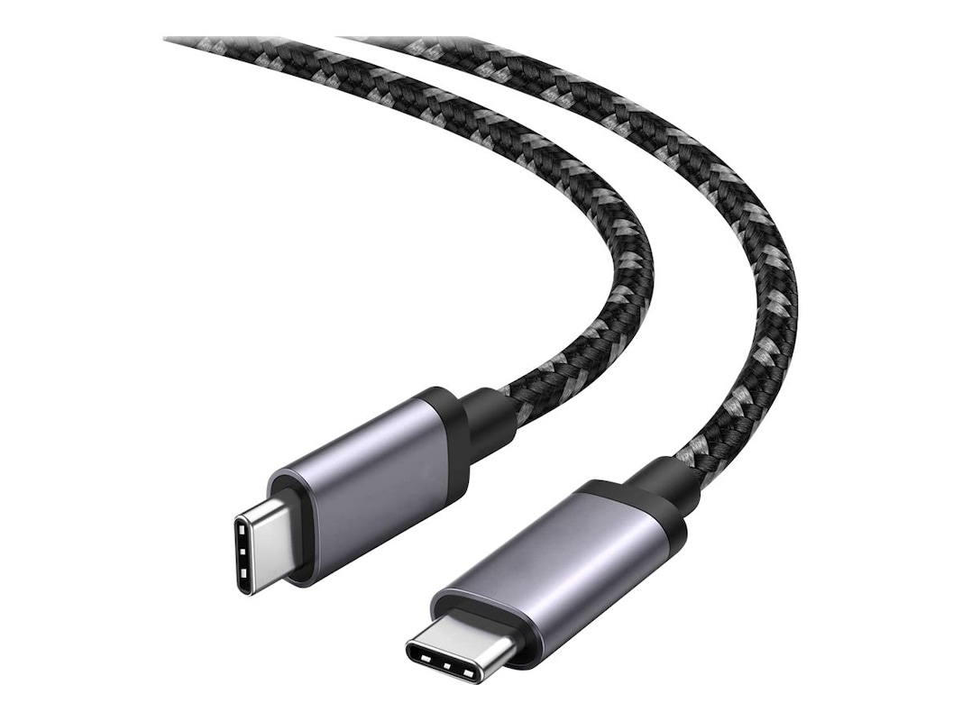 Picture of 4XEM 4XUSB40GBRD050CM 1.75 ft. USB4 USB-C To USB-C 40GBPS Cable&#44; Black