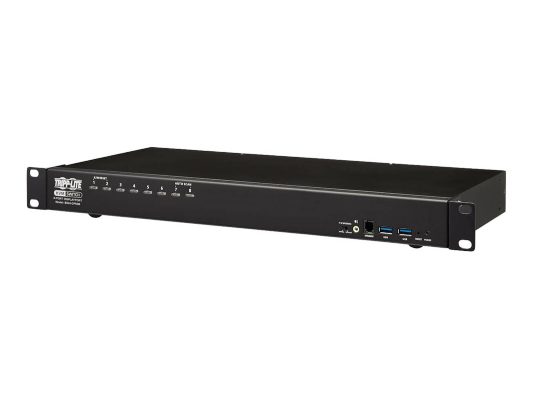 Picture of Tripp Lite Master Power B024-DPU08 8-Port Audio & Video 4K 60HZ 1URM Display Port & USB KVM Switch