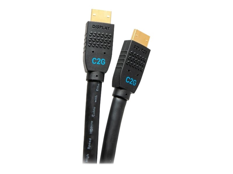 15 ft. C2G 4K 60Hz In-Wall Performance Series Ultra Flexible Active High Speed HDMI Cable