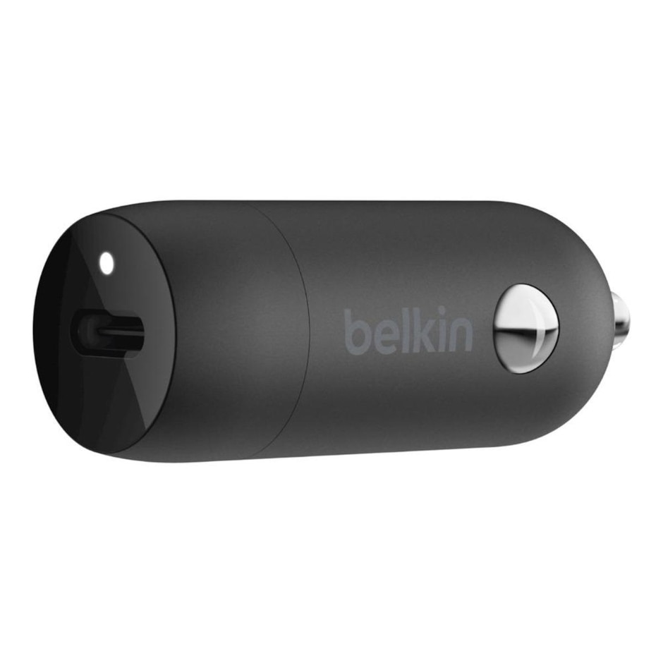 Picture of Belkin-Mobile CCA003BTBK 20W Standlone 03-Retail Box Car Charger, Black