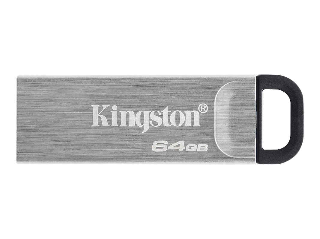 Picture of Kingston Technology Flash DTKN-64GB 64GB USB 3.2 Gen 1 DataTraveler Kyson Flash Drive, Silver