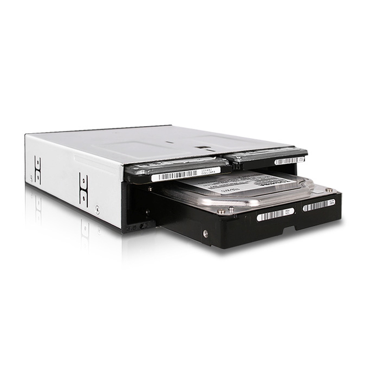 MB095SP-B Flexidock 2x2.5 1x3.5 Sata Hard Drive & Solid State Drive with Removable Dock Enclose