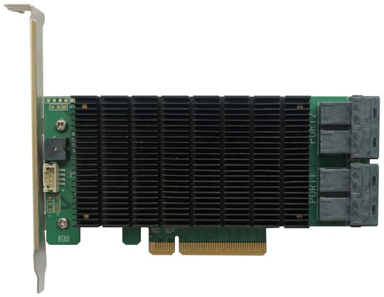 Picture of Highpoint Technologies RR3740C 16-PORT 12G SAS Card Pcie 3.0X8 Raid Controller