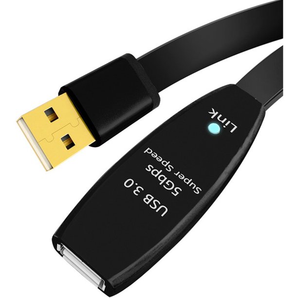 Picture of 4XEM 4X3204A110M 35 ft. 10 m USB 2.0 Flat Extension Cable with Booster