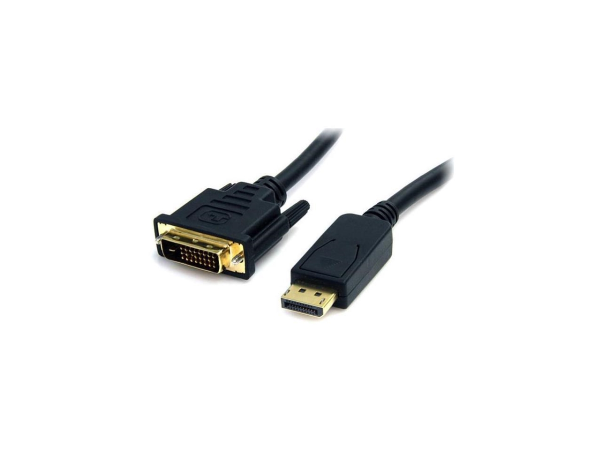 Picture of 4XEM 4XDPMDVIM3FT 3 ft. Displayport Male to DVI Male DP to DVI Converter Cable