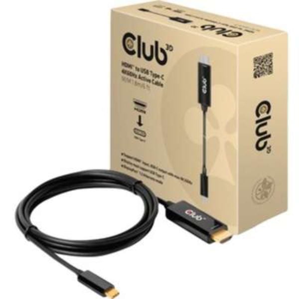 6 ft. 60 Hz M & F Support Dp1.2 HDMI to USB-C 4K Active Cable