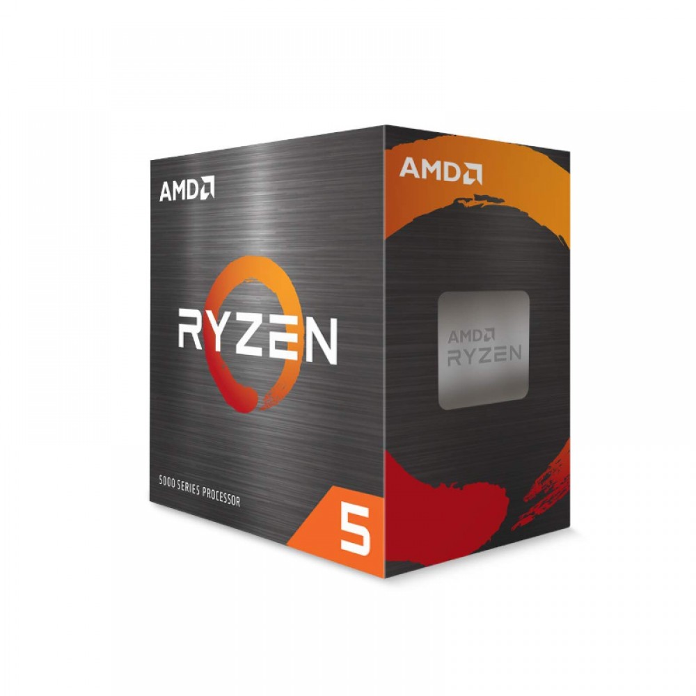 Picture of AMD 100-000000457 Ryzen 5 5500 Desktop Processor - 6 Cores 12 Threads 3.6GHz Base Clock 4.2GHz Boost 65W TDP Tray