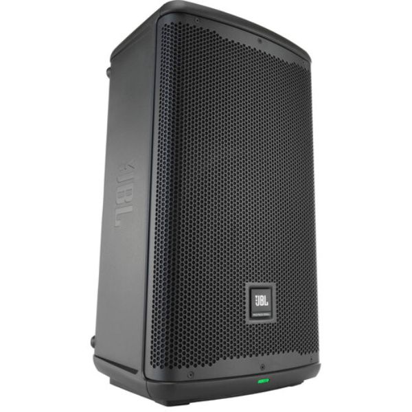 10 in. 1300W Powered PA Speaker with Bluetooth, Black