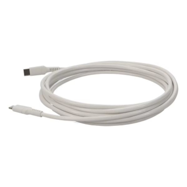 Picture of Addon USB2LGT6INW 6 in. USB 2.0 Male to Lightning Male Cable&#44; White