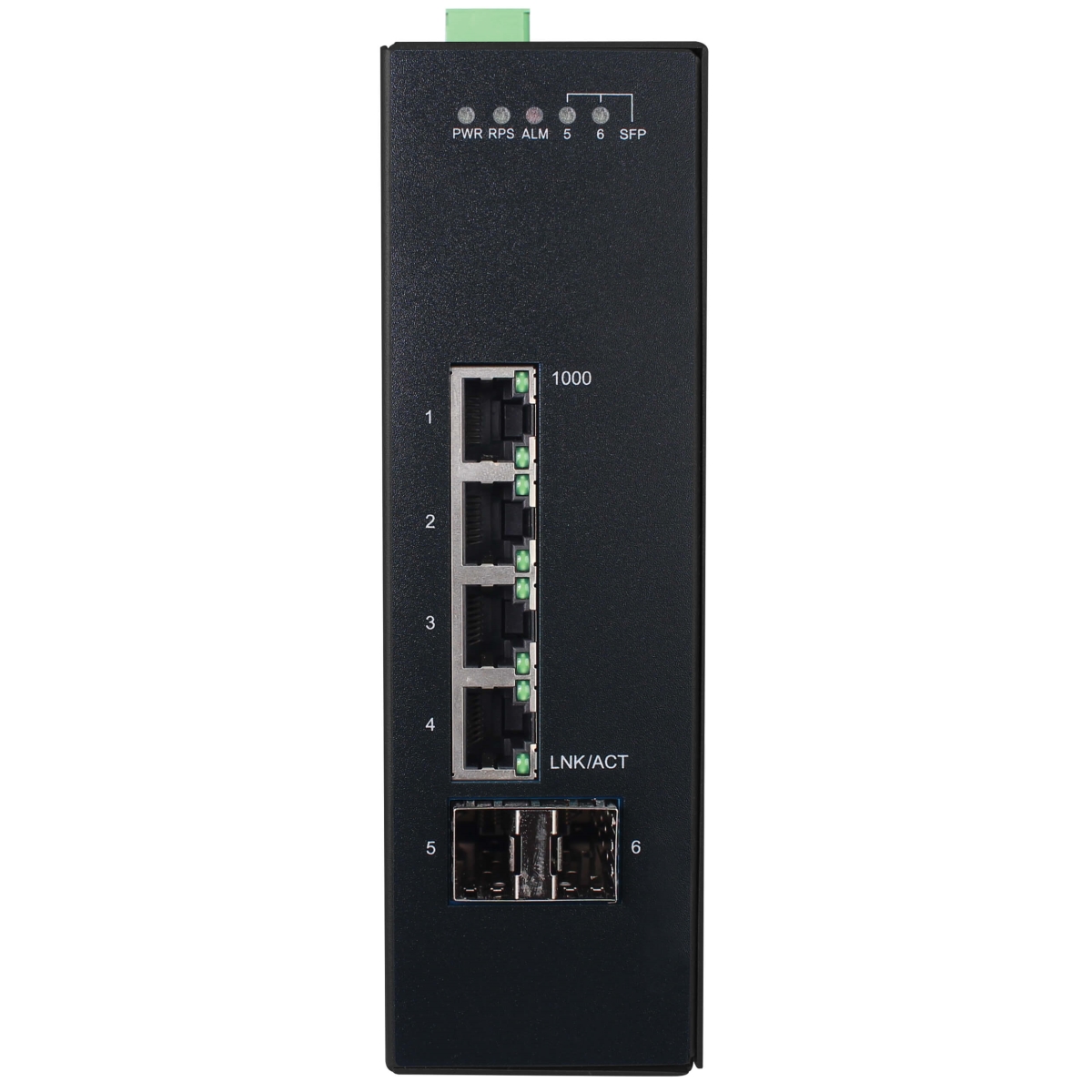 Picture of Tripp Lite NGI-S04C2 Industrial Gigabit Ethernet Switch - 4-Port Managed 2 Gbe SFP