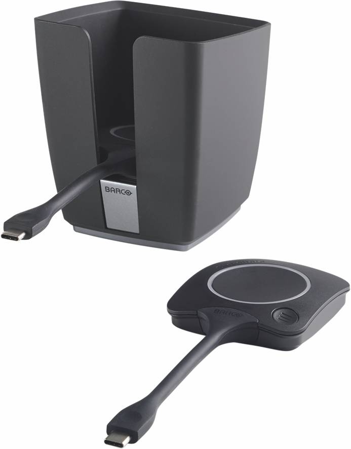TWO CLICKSHARE USB-C BUTTONS GEN4 AND SINGLE TRAY PACK FOR BUTTONS R9861600D0
