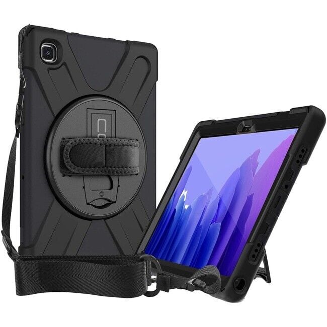 Rugged Case for Samsung Galaxy Tab A8 Tablet, Black