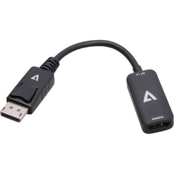 Picture of V7 V7DPHDMIACTV Displayport to HDMI Video Adapter, Black