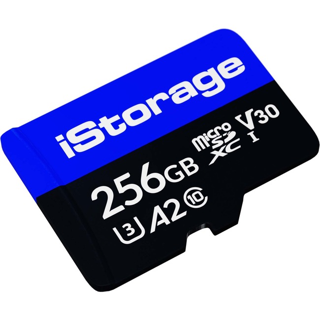 Picture of Istorage IS-MSD-1-256 256 GB Microsdxc - 100 MB-s Read - 95 MB-s Write