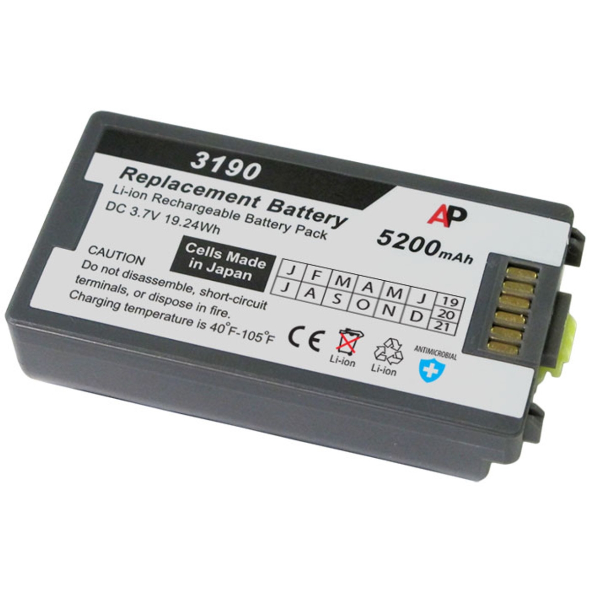 Picture of Artisan Power SB-3190-LE Motorola & Symbol MC3100 & MC3190 Scanners Replacement Battery - Extended Capacity
