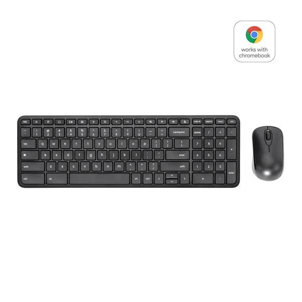 Picture of CTL KBUS00001 Wireless Keyboard & Mouse Combo for Chrome OS
