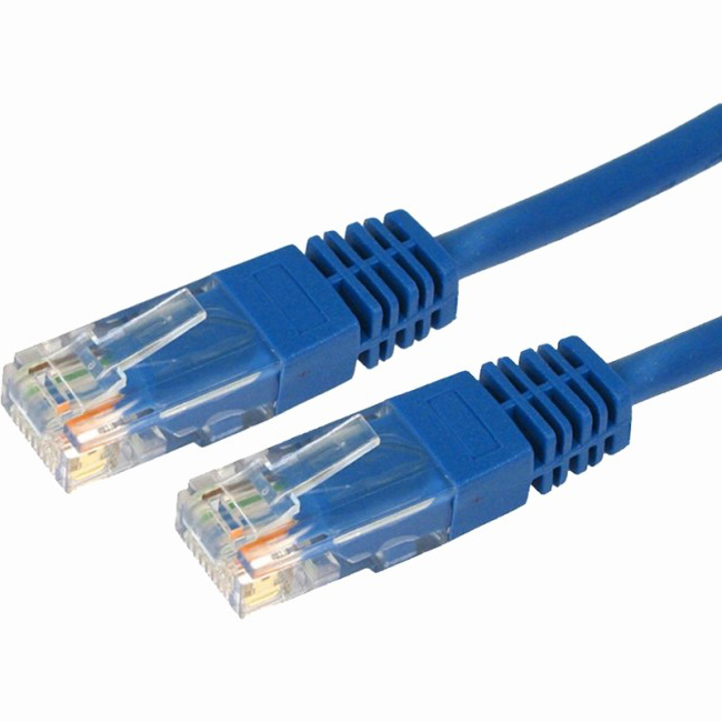 Picture of 4xem 4XC5E100BLP 24AWG Solid 350Mhz 4PR UTP Cable&#44; Blue