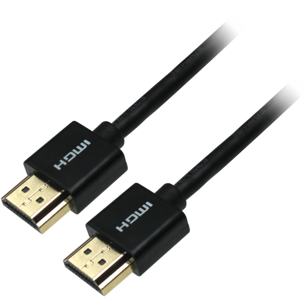 Picture of 4xem 4XSLIMHDMI3 3 ft. Ultra Slim V2.0 4K 60HZ 34AWG Copper HDMI Cable&#44; Black