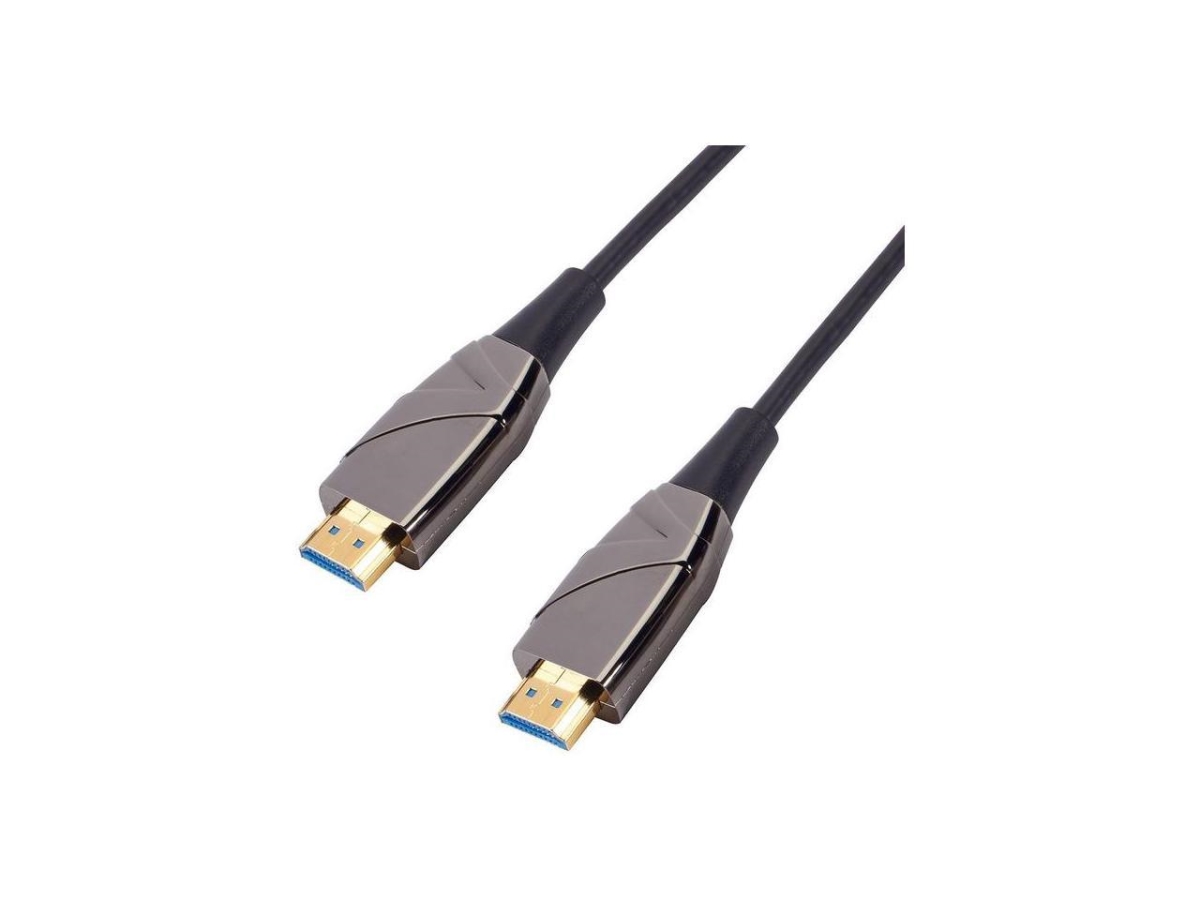 Picture of 4XEM 4XFIBERHDMI5M 5 m 4K 60Hz 4096 x 2160 Active Optical Fiber HDMI 2.0 Cable