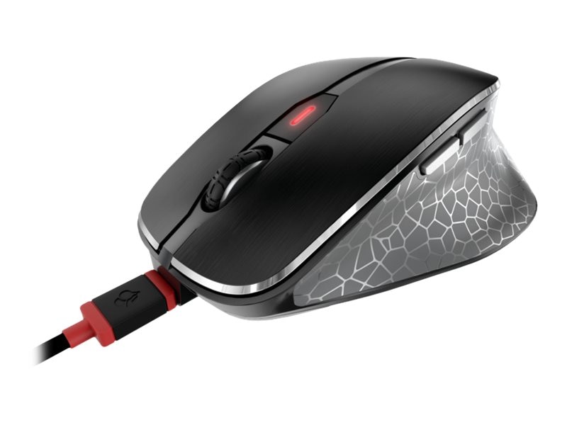 Picture of Cherry JW-8600US MW 8C Ergo Mouse&#44; Black