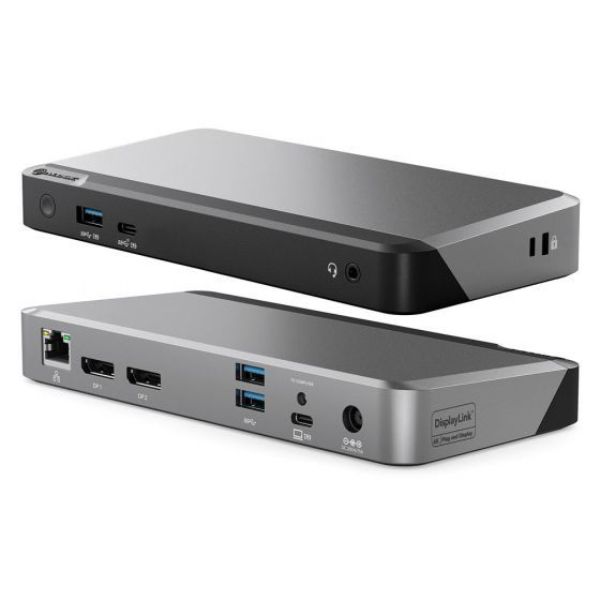 Picture of Alogic DUPRDX2-100 Universal Dual4K Docking Station with 100W PD Prime DX2 Dock