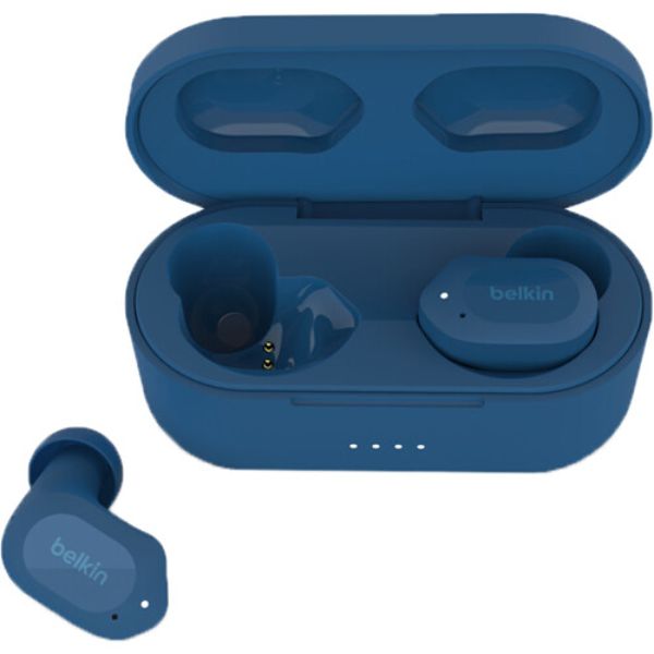 Picture of Belkin Mobile AUC005BTBL Soundform Play True Wireless In-Ear Headphones&#44; Blue