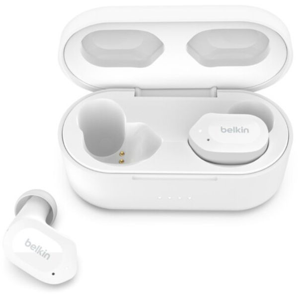 Picture of Belkin Mobile AUC005BTWH Soundform Play True Wireless In-Ear Headphones&#44; White