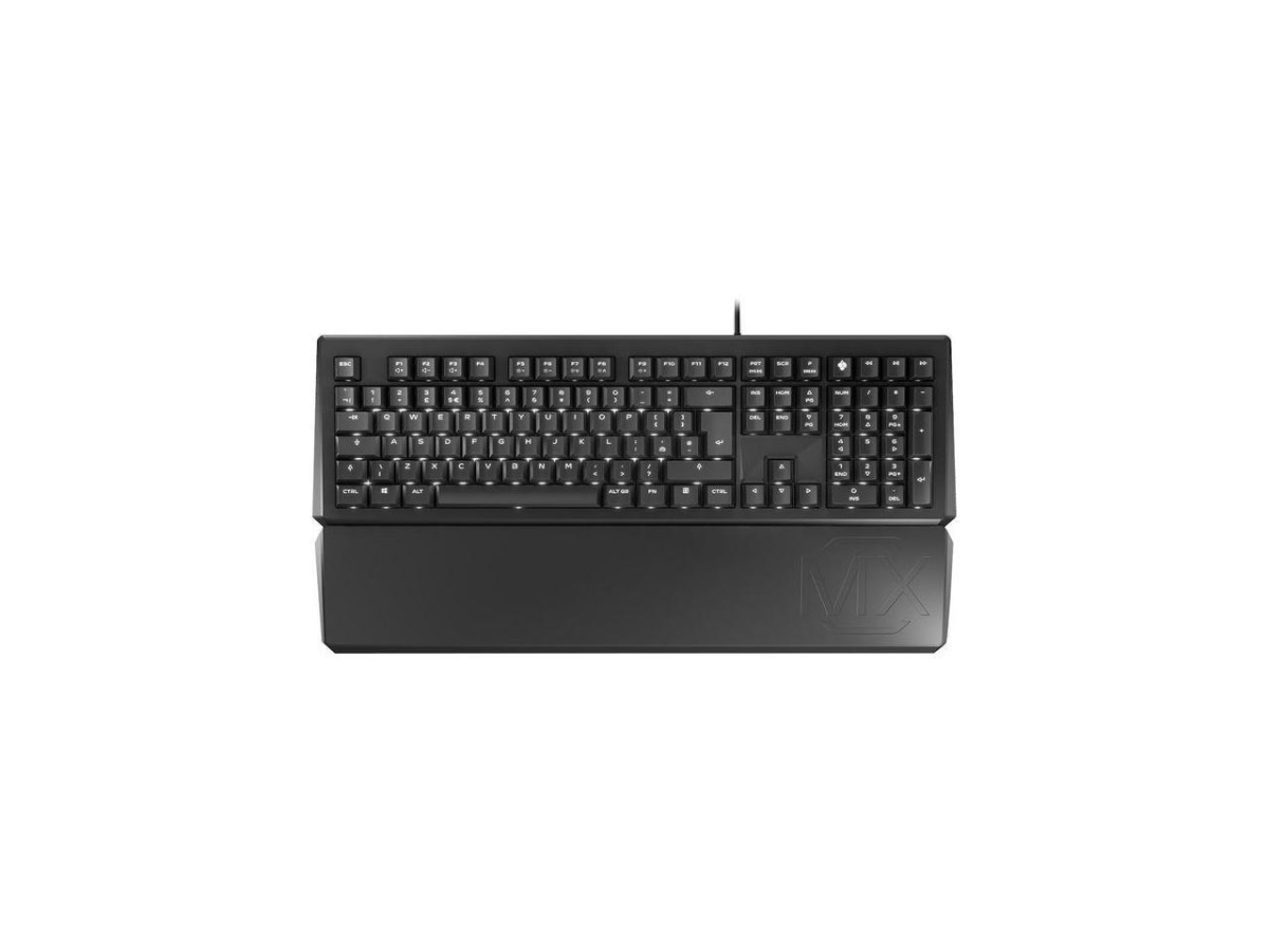 Picture of Cherry Desktop G80-3815LWAUS-2 MX Red Silent US Keyboard&#44; Black