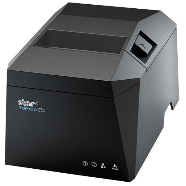 Picture of Star Micronics 39473010 TSP143IVUE Us TSP100IV Cutter USB-C Ethern Thermal Printer&#44; Gray