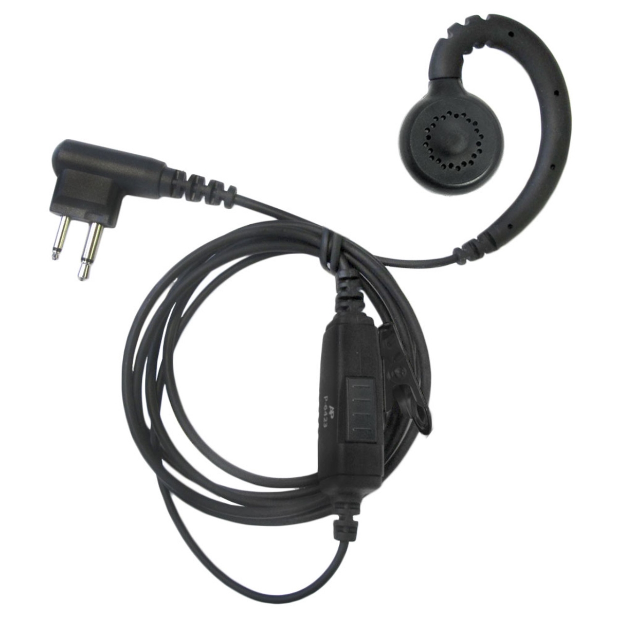 Picture of Artisan Power P-6423 C-Shape Single Wire Headset for Motorola CLS1410 & CLS1100 Radios&#44; Black