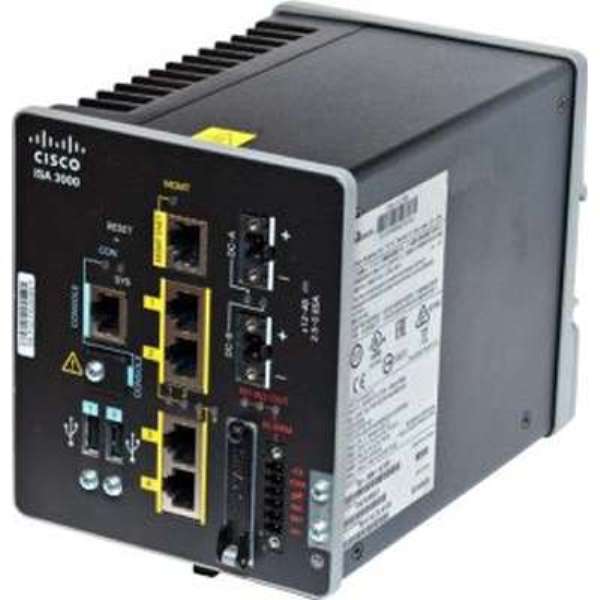 Picture of Cisco ISA-3000-2C2F-K9 Copper 2 Fiber Ports Industrial Security Appliance