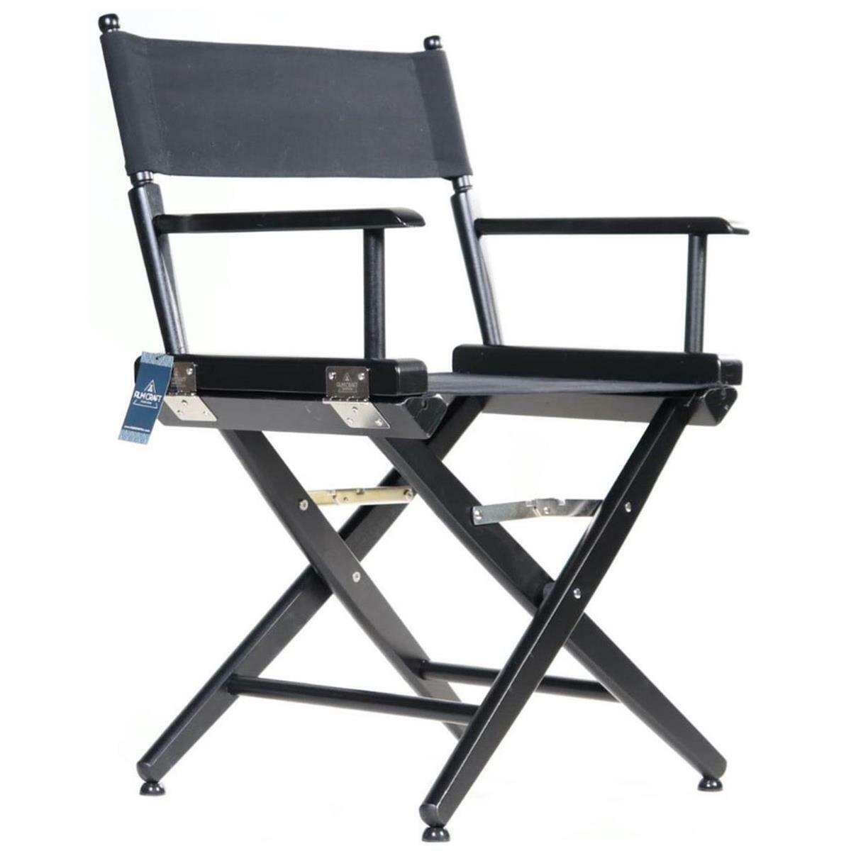 Picture of Cam 19531 18 in. Filmcraft Pro Series Short Director Chair&#44; Black