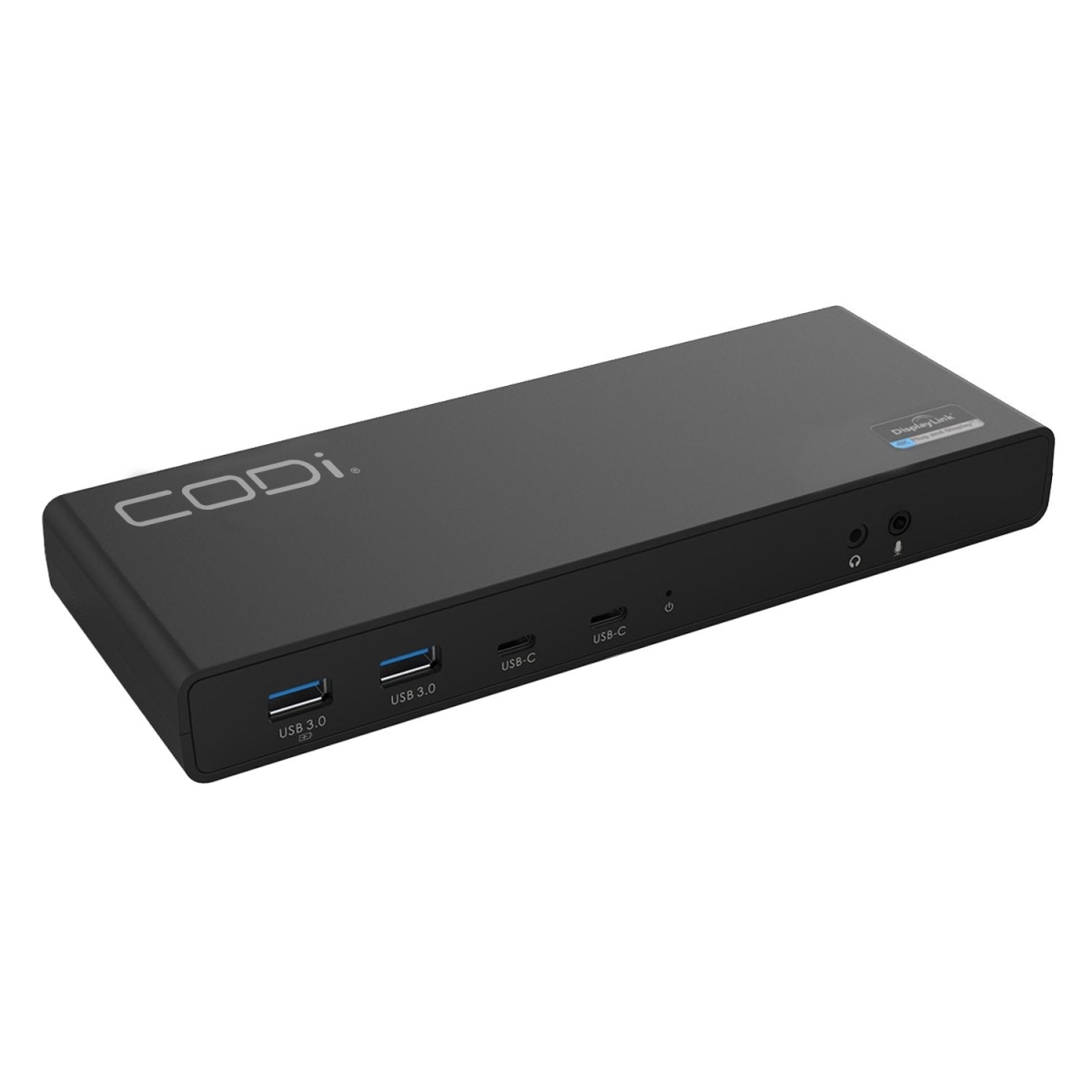 Dual 4K Universal USB-C Docking Station, Black